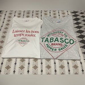True vintage Tabasco shirt lot